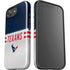 NFL Houston Texans White Striped iPhone 16e Impact Case