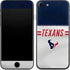NFL Houston Texans White Striped iPhone 8 Skin