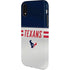 NFL Houston Texans White Striped iPhone XR Pro Case