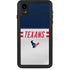 NFL Houston Texans White Striped iPhone Cases