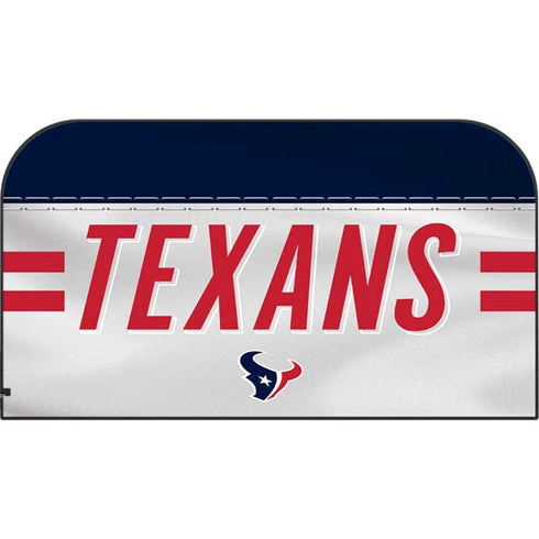 NFL Houston Texans White Striped Nintendo Switch 2 (2025) with Joy-Con Skin