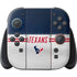 NFL Houston Texans White Striped Nintendo Skins