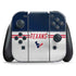 NFL Houston Texans White Striped Nintendo Skins