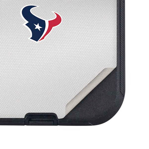NFL Houston Texans White Striped Otterbox Defender iPhone Skin