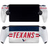 NFL Houston Texans White Striped PlayStation Portal Remote Player Skin