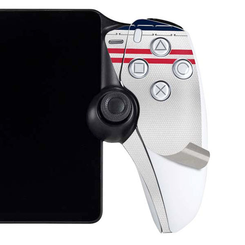 NFL Houston Texans White Striped PlayStation Portal Remote Player Skin