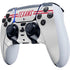 NFL Houston Texans White Striped PS5 DualSense Edge Pro Controller Skin