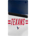 NFL Houston Texans White Striped PS5 Pro Bundle Skin