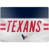 NFL Houston Texans White Striped Surface Laptop 7 15in Skin