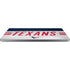 NFL Houston Texans White Striped Laptop Skins