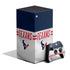 NFL Houston Texans White Striped XBox Series X Digital Edition Bundle Skin