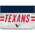 NFL Houston Texans White Striped Dell XPS Skin