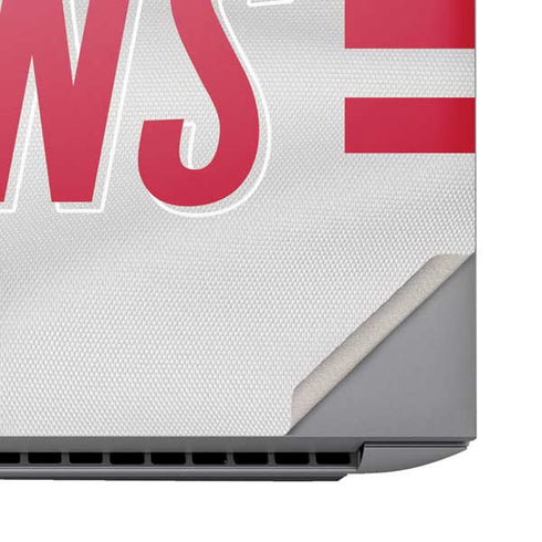 NFL Houston Texans White Striped HP ZBook Fury 16 G10 Skin