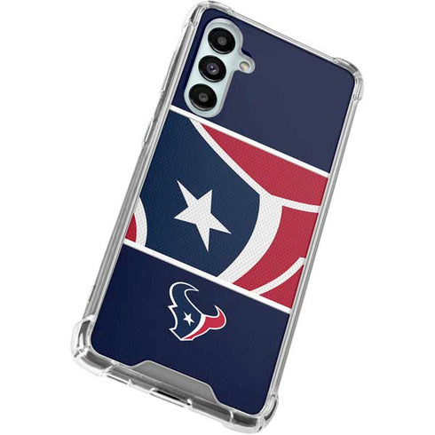NFL Houston Texans Zone Block Galaxy A16 5G Clear Case