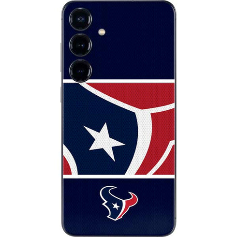 NFL Houston Texans Zone Block Galaxy A16 5G Skin