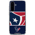 NFL Houston Texans Zone Block Galaxy A36 5G Clear Case