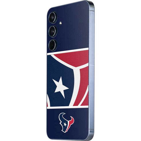 NFL Houston Texans Zone Block Galaxy A55 5G Skin