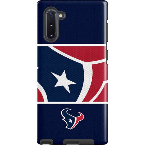NFL Houston Texans Zone Block Galaxy Cases