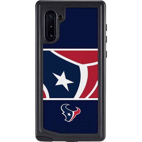 NFL Houston Texans Zone Block Galaxy Cases