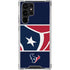 NFL Houston Texans Zone Block Galaxy S23 Ultra Clear Case