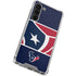 NFL Houston Texans Zone Block Galaxy S24 FE Clear Case