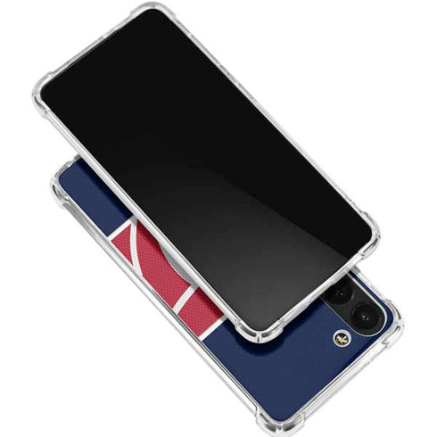 NFL Houston Texans Zone Block Galaxy S24 FE Clear Case