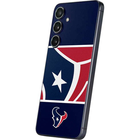 NFL Houston Texans Zone Block Galaxy S25 Plus Skin