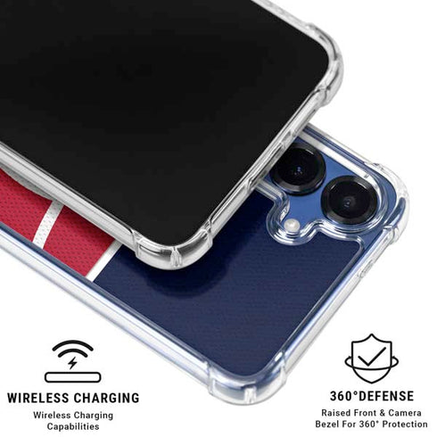 NFL Houston Texans Zone Block Galaxy S25 Clear Case