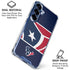 NFL Houston Texans Zone Block Galaxy S25 Plus Clear Case