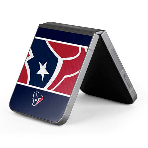 NFL Houston Texans Zone Block Galaxy Z Flip6 Skin