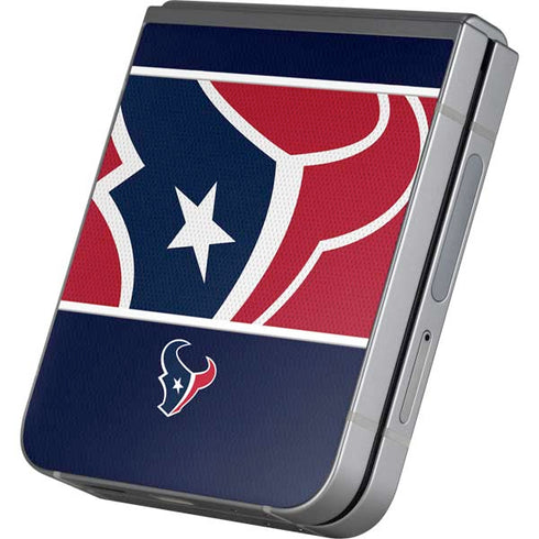 NFL Houston Texans Zone Block Galaxy Z Flip6 Skin