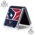 NFL Houston Texans Zone Block Galaxy Z Flip6 Clear Case