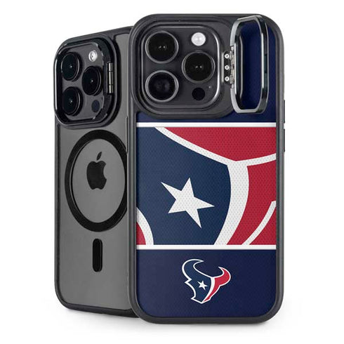 NFL Houston Texans Zone Block iPhone 13 Pro Kickstand Case