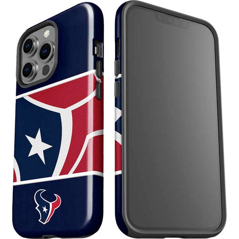 NFL Houston Texans Zone Block iPhone 15 Pro Impact Case