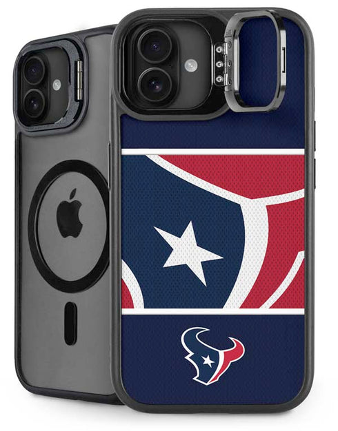 NFL Houston Texans Zone Block iPhone 16 Kickstand Case