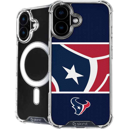 NFL Houston Texans Zone Block iPhone 16 Plus MagSafe Case