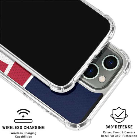 NFL Houston Texans Zone Block iPhone 16 Pro Max Clear Case