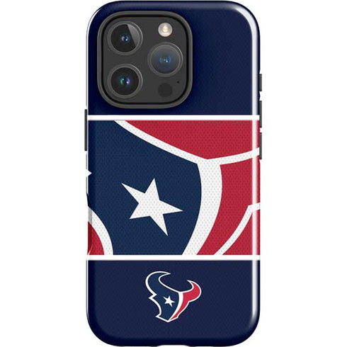 NFL Houston Texans Zone Block iPhone 16 Pro Max Impact Case