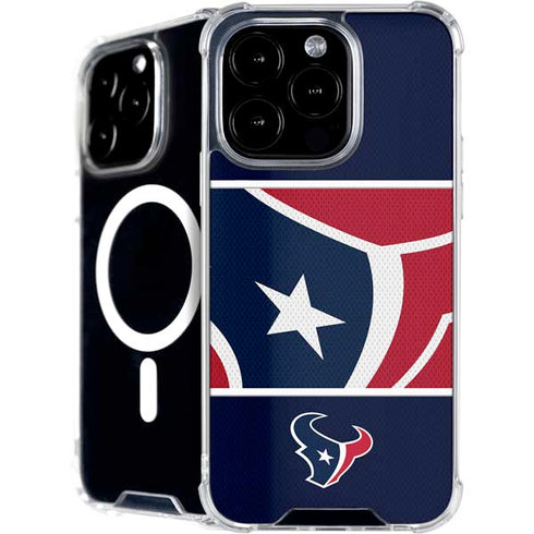 NFL Houston Texans Zone Block iPhone 16 Pro Max MagSafe Case