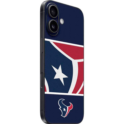NFL Houston Texans Zone Block iPhone 16 Skin