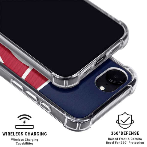 NFL Houston Texans Zone Block iPhone 16e MagSafe Case