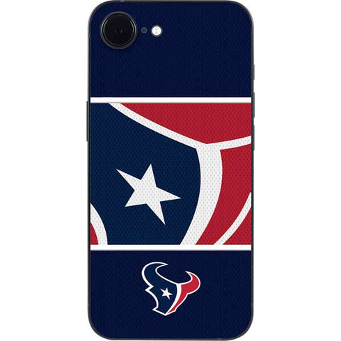 NFL Houston Texans Zone Block iPhone 16e Skin
