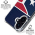 NFL Houston Texans Zone Block iPhone 17 Clear Case