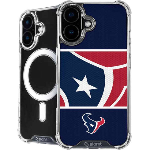 NFL Houston Texans Zone Block iPhone 17 MagSafe Case