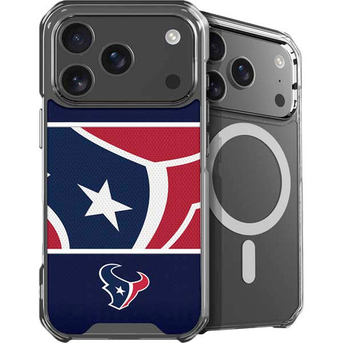 NFL Houston Texans Zone Block iPhone 18 Pro MagSafe Case