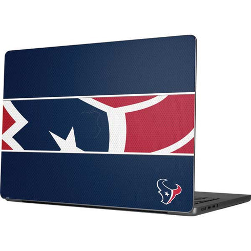 NFL Houston Texans Zone Block Apple MacBook Pro 14-inch Skin