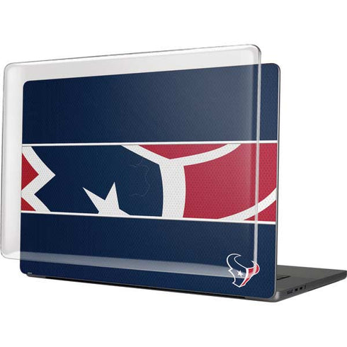 NFL Houston Texans Zone Block MacBook Cases