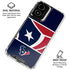 NFL Houston Texans Zone Block Moto G Power 5G (2024) Clear Case