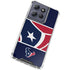 NFL Houston Texans Zone Block Moto G Stylus 5G (2025) Clear Case