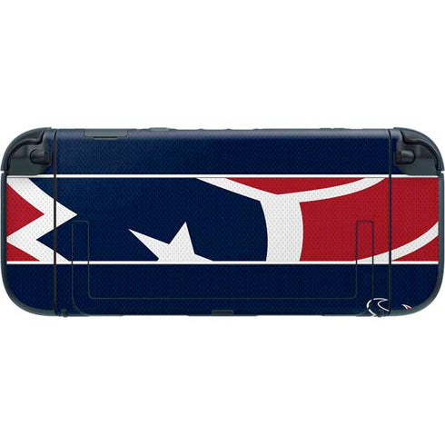 NFL Houston Texans Zone Block Nintendo Switch 2 (2025) with Joy-Con Skin